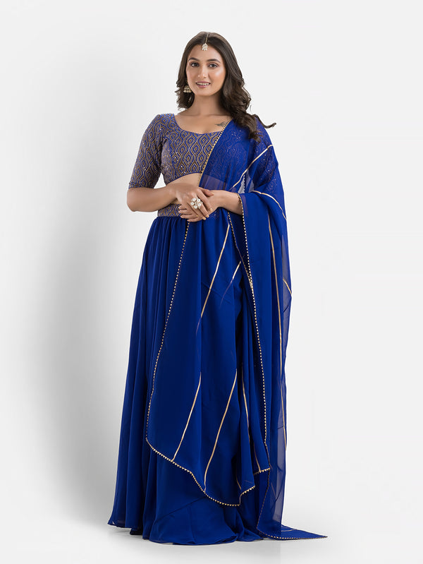 Ocean Royale Lehenga with Dupatta