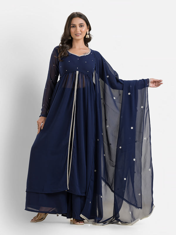 Twilight Blue Kurta Set